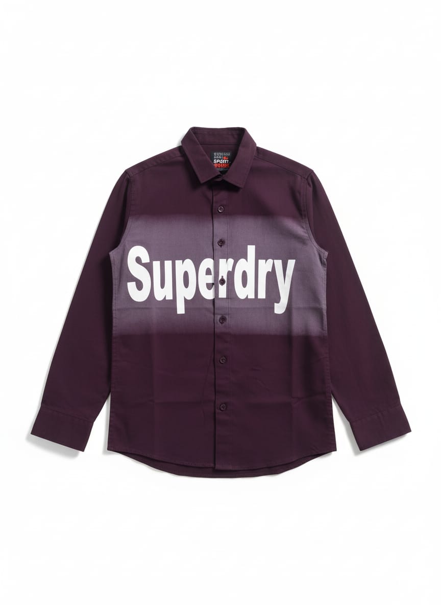 Men’s Superdry Printed Stylish Shirt