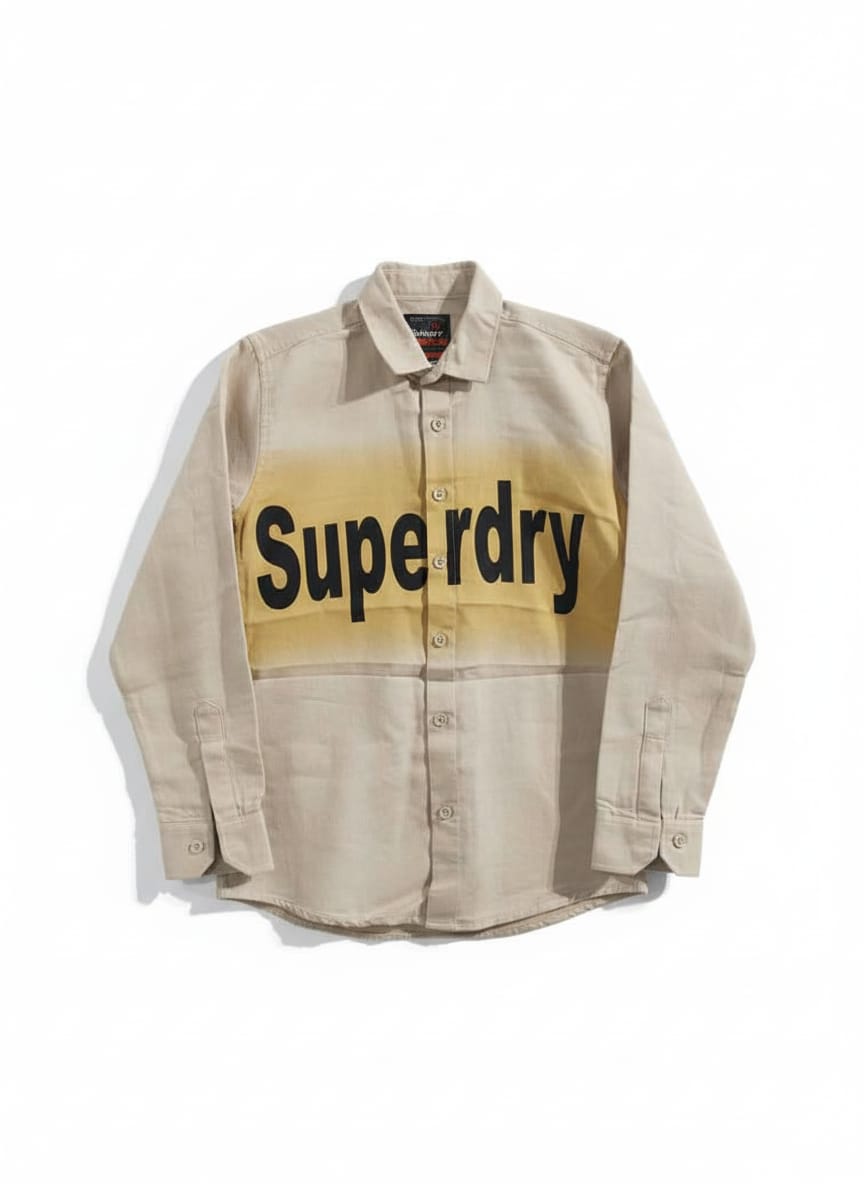 Men’s Superdry Printed Stylish Shirt