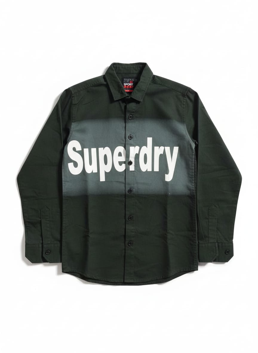 Men’s Superdry Printed Stylish Shirt